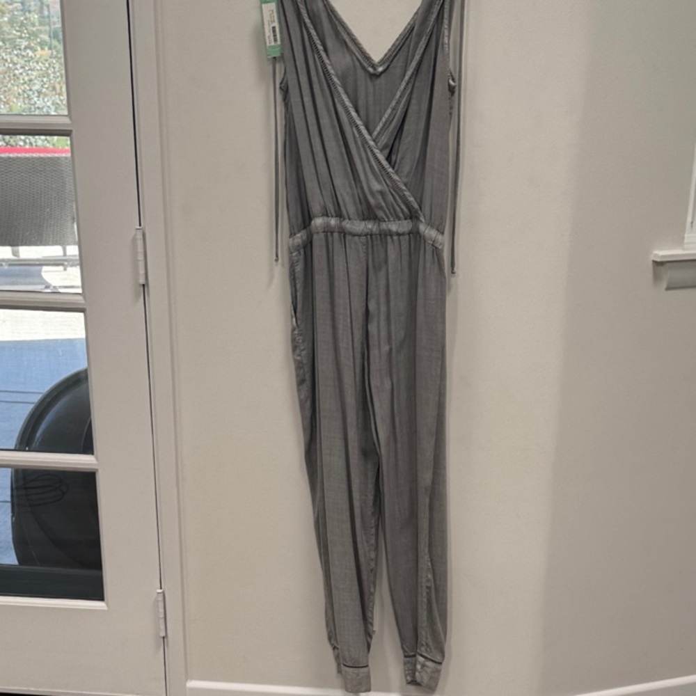 Bella Dahl Charcoal Jumpsuit